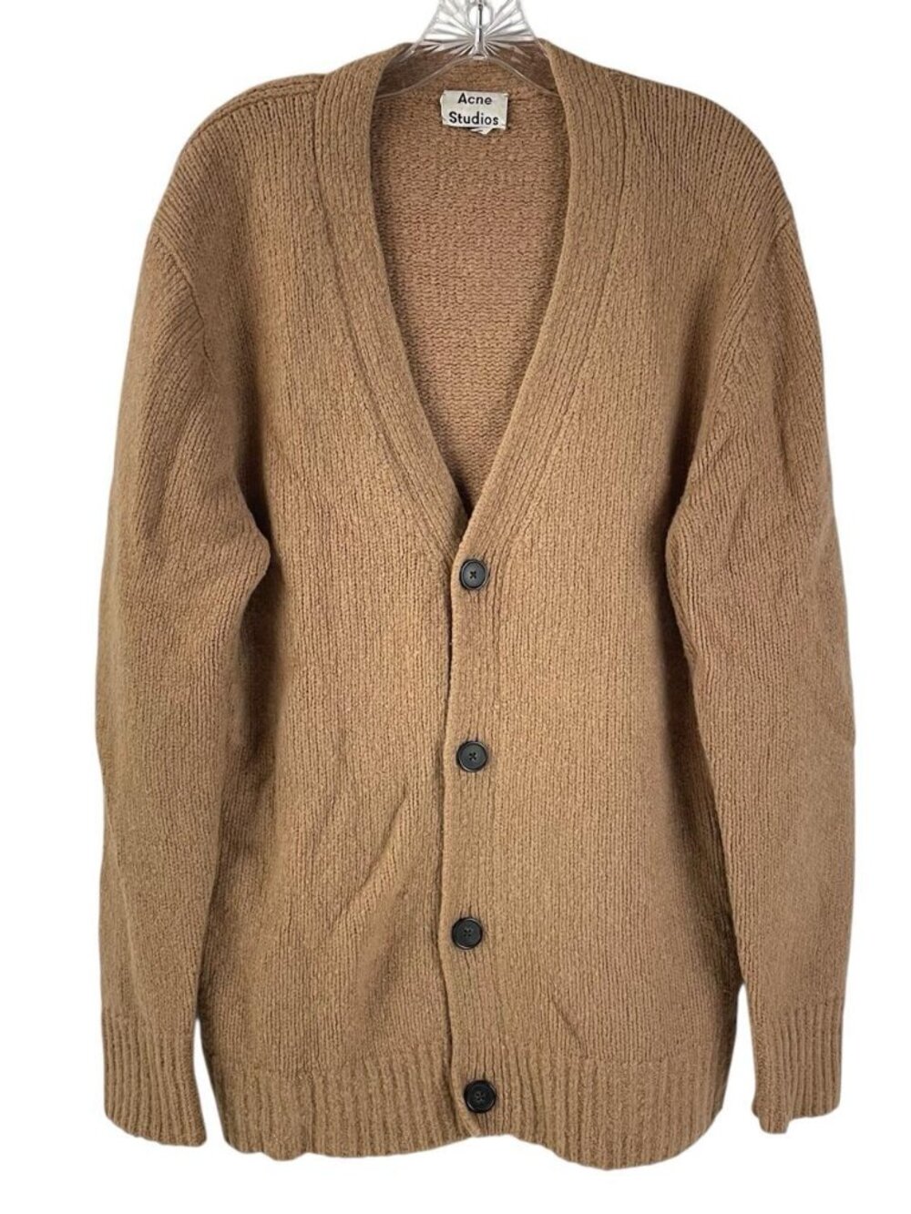 Acne Studios Mens Cardigan Sweater Wool Cashmere Blend Size Small